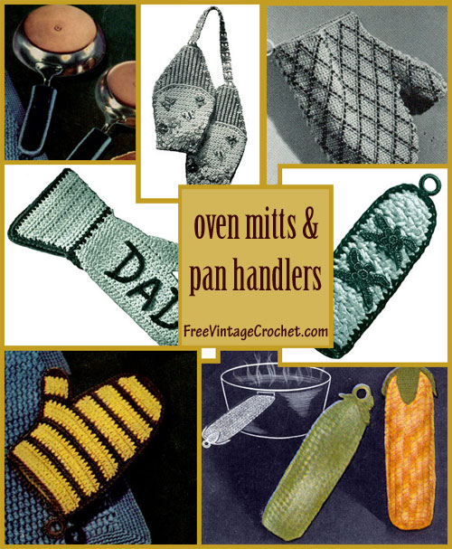 crochet oven mitts patterns