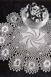 Rose Whirl Doily pattern
