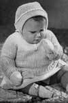 infants knitted set