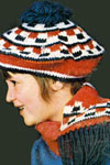 crochet beret and scarf pattern