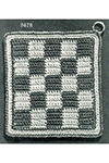 Checkerboard Potholder pattern