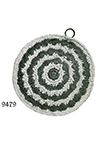 Round Stripes Potholder pattern