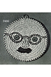 Man's Face Potholder pattern