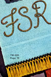 monogram towel pattern