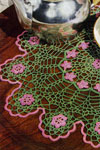 wild rose scallops doily pattern