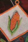 Corn on the Cob Potholder pattern