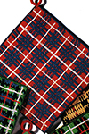 tartan potholder pattern