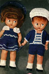 brother and sister doll patterns