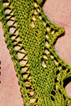 knitted edging pattern