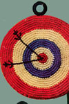 bulls eye potholder