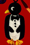 penguin potholder