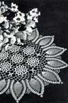 Pineapple Scroll Doily pattern