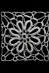 carnation tablecloth motif