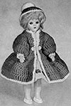 Coat and Hat Doll pattern