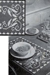 breakfast table color placemat pattern