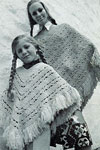 mother daughter poncho