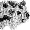 perky pig pot holder pattern
