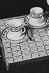 Tray for Three Placemat pattern