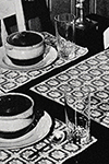 Gingerbread House Luncheon Set Pattern