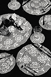 Rosy Posy Luncheon Set Pattern