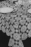 Early American Tablecloth Pattern