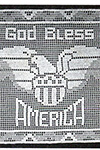 God Bless America Doily pattern