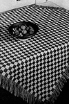 Kitchen Checks Tablecloth Pattern