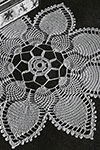 Pineapple Petals Doily pattern