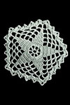 five point star doily pattern