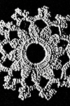 Crocheted Medallion #42 Pattern