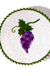 grape hot plate covers pattern