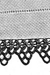 Pointed Medallion Edging pattern