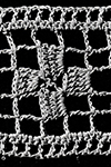 Filet Crochet Edging #760 Pattern