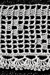 Filet Crochet Edging #788 Pattern