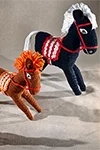 Crocheted Horses