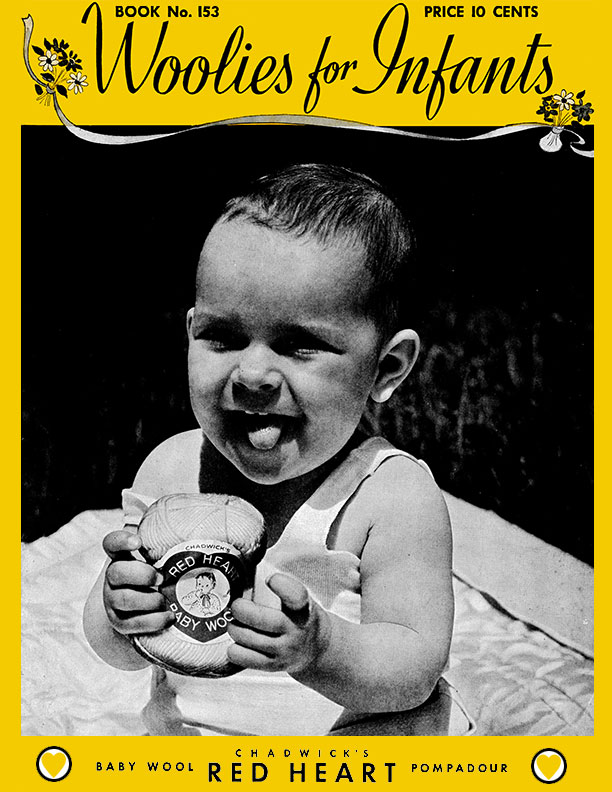 Woolies for Infants | Book No. 153 | The Spool Cotton Company