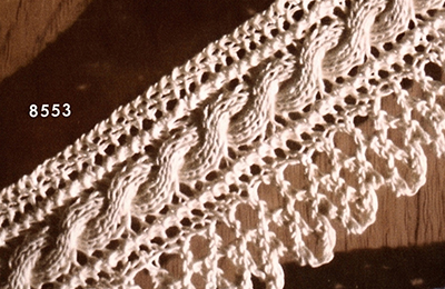 Knit Edging Pattern #8553