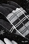 Women's Plaid Gloves