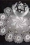 Rose Whirl Doily