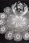 Rose Whirl Doily