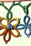 Pillow Case Posies-Yellow Edging & Insertion