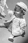 Doll's Coat & Hat