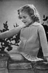 Girl's Knitted Sweater
