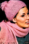 Knit Hat and Scarf #2167