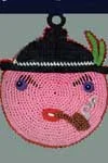 Funny Face Pot Holder #S-689