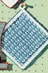 Woven Plaid Pot Holder #S-705