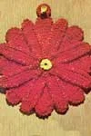 Poinsettia Pot Holder #S-714