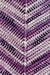Shaded Chevron Afghan