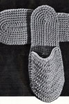 Men's Crocheted Scuffs