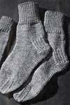 Knitted 2 Needle Socks